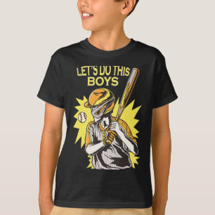 Camiseta Vamos a Hacer Esto Chicos Béisbol Jugador Equipo C