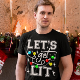 Camiseta Vamos a hacer gracioso a los Navidades livianos Fi