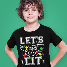 Camiseta Vamos a hacer gracioso a los Navidades livianos Fi
