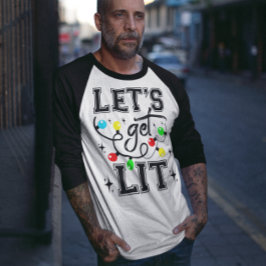 Camiseta Vamos a hacer gracioso a los Navidades livianos Fi