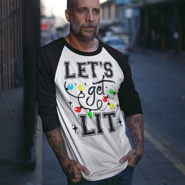 Camiseta Vamos a hacer gracioso a los Navidades livianos Fi (Subido por el creador)