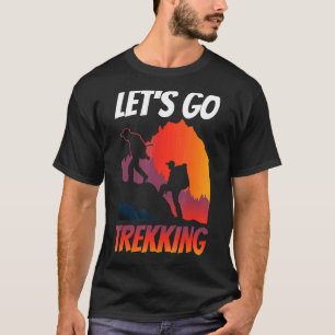Camiseta Vamos a hacer senderismo