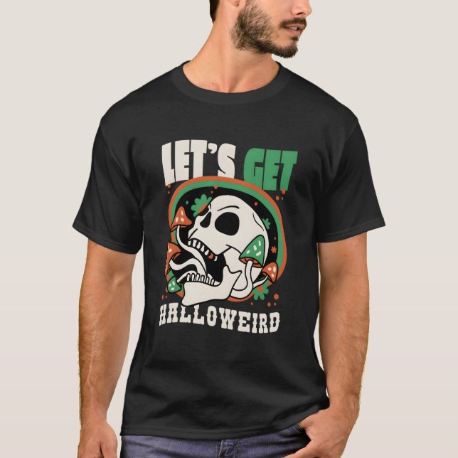 Camiseta Vamos A Halloween De Halloween (Anverso)