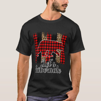 Camiseta Vamos A Hibernar El Espectáculo De Patrón De Búfal