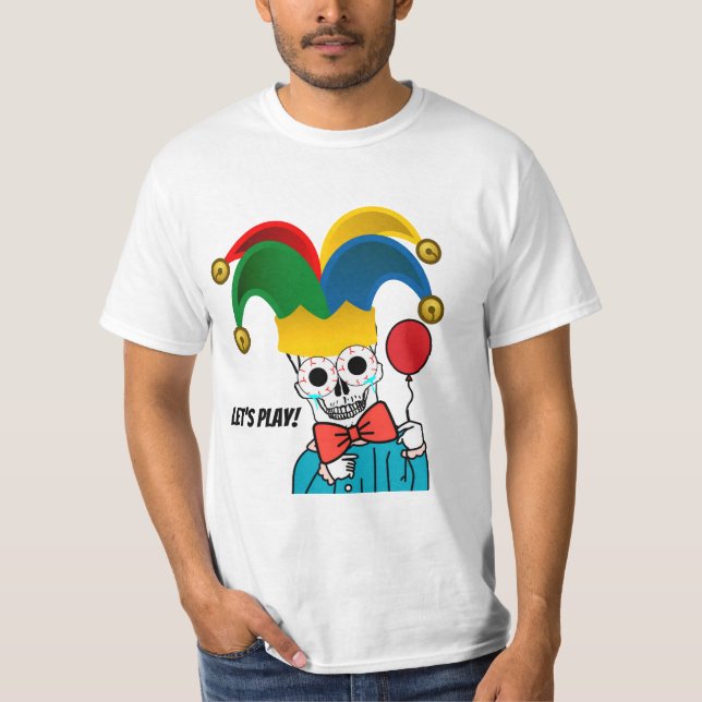 CAMISETA VAMOS A JUGAR (Anverso)