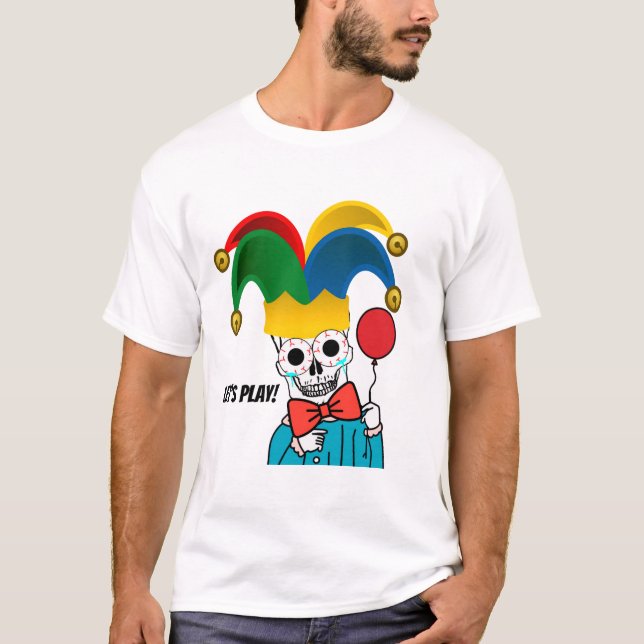 CAMISETA VAMOS A JUGAR (Anverso)