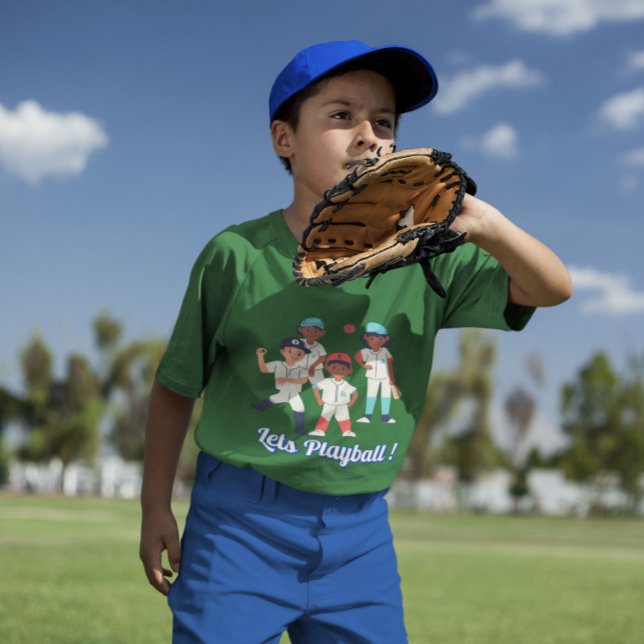 Camiseta Vamos a jugar béisbol  (Subido por el creador)