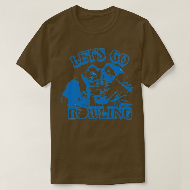 Camiseta Vamos a jugar bolos T (Diseño del anverso)