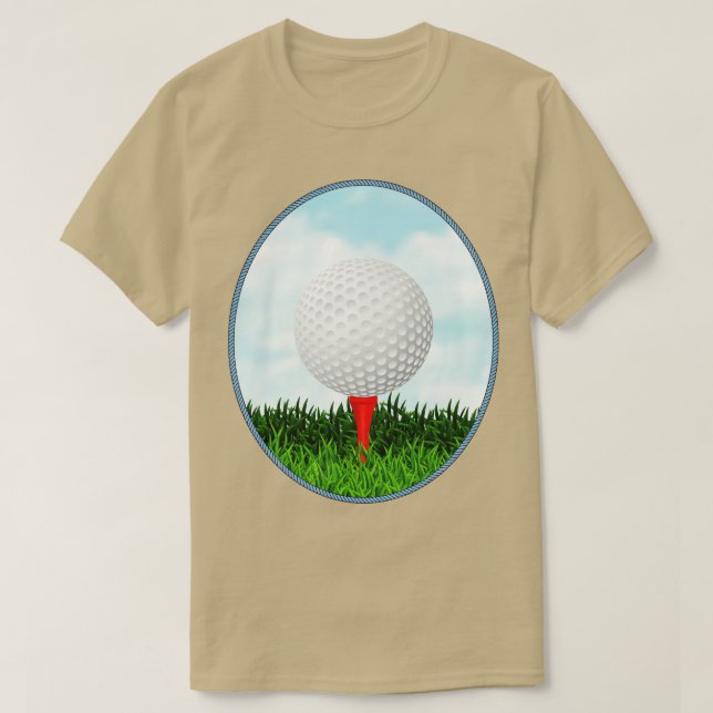 Camiseta Vamos a jugar golf (Diseño del anverso)
