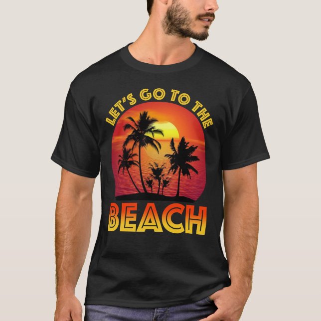 Camiseta Vamos a la playa (Anverso)