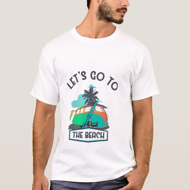 Camiseta Vamos a la playa (Anverso)