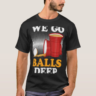 Camiseta Vamos a las bolas Fiesta de cerveza Beer Pong 3