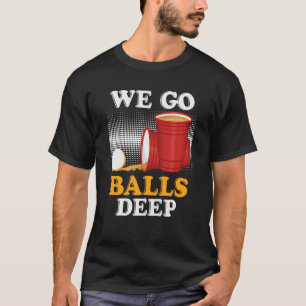 Camiseta Vamos a las bolas Fiesta de cerveza Beer Pong 4