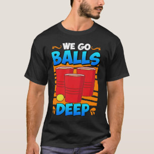 Camiseta Vamos a las bolas Fiesta de cerveza Beer Pong 4