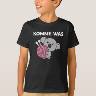 Camiseta Vamos A Lo Que El Knit De Lana Cute Koala Con Lana