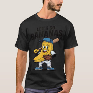 Camiseta Vamos a los plátanos, un regalo bananero gracioso