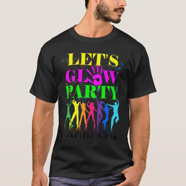 Camiseta Vamos a lucir Fiesta Loco Escuadrón Cumpleaños Ret (Anverso)