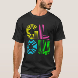 Camiseta Vamos a lucir loco Fiesta de brillo 80 pieza de ve