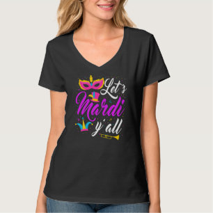Camiseta Vamos a Mardi Gras Y'all Carnival Shenanigan Joker