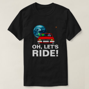 Camiseta ¡Vamos a montar! Personalizable gracioso