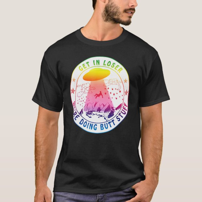 Camiseta Vamos a perder, estamos haciendo un alieno para el (Anverso)