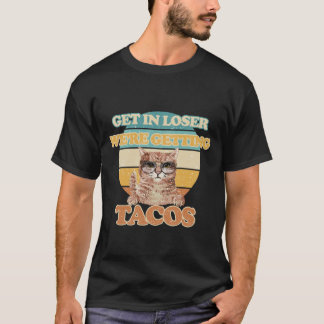 Camiseta Vamos a perder, estamos recibiendo tacos.