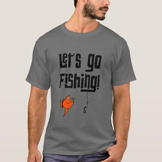 Camiseta ¡Vamos A Pescar! (Anverso)