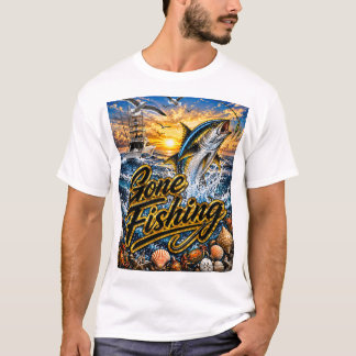 Camiseta Vamos a pescar 