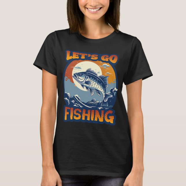 Camiseta Vamos a Pescar (Anverso)