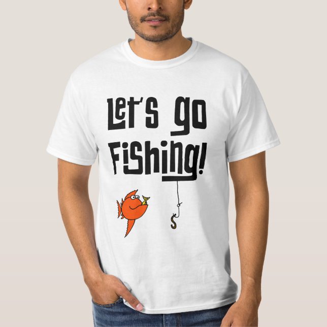 Camiseta ¡Vamos A Pescar! (Anverso)