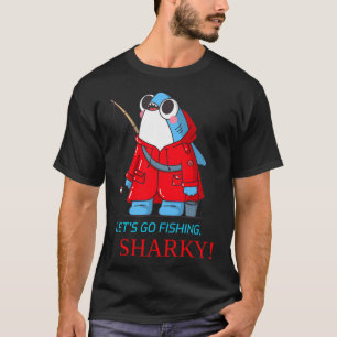 Camiseta Vamos a Pescar Tiburón - Humor - Divertido
