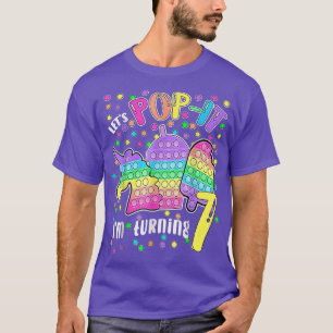 Camiseta Vamos a pop it me estoy volviendo 7 colorido 7 cum