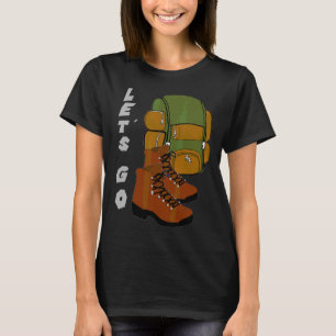 Camiseta Vamos a practicar senderismo