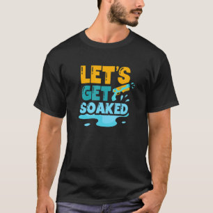 Camiseta Vamos a remojarnos la ardilla de la pistola de agu
