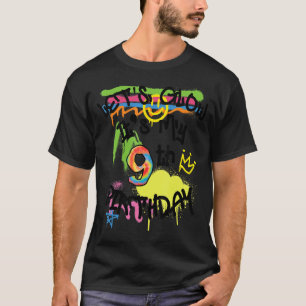 Camiseta Vamos a resplandecer es mi cumpleaños número 9
