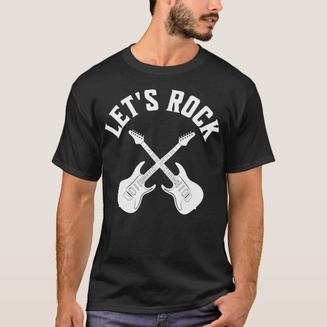 Camiseta Vamos A Rock (Anverso)