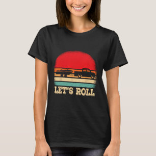 Camiseta Vamos a Rodar Barco Retro Capitán de Barco