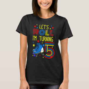 Camiseta Vamos a rodar, estoy cumpliendo 5 Roller Skate Ska