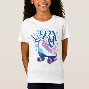 Camiseta Vamos a rodar, patinaje sobre ruedas, temática de