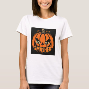 Camiseta Vamos a rompernos - Calabaza de Halloween de época