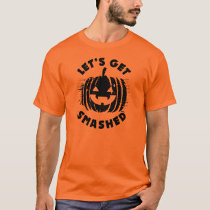 Camiseta Vamos a rompernos   Cita divertida Halloween