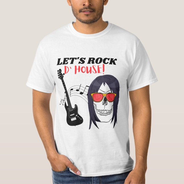CAMISETA VAMOS A SACUDIR LA CASA (Anverso)