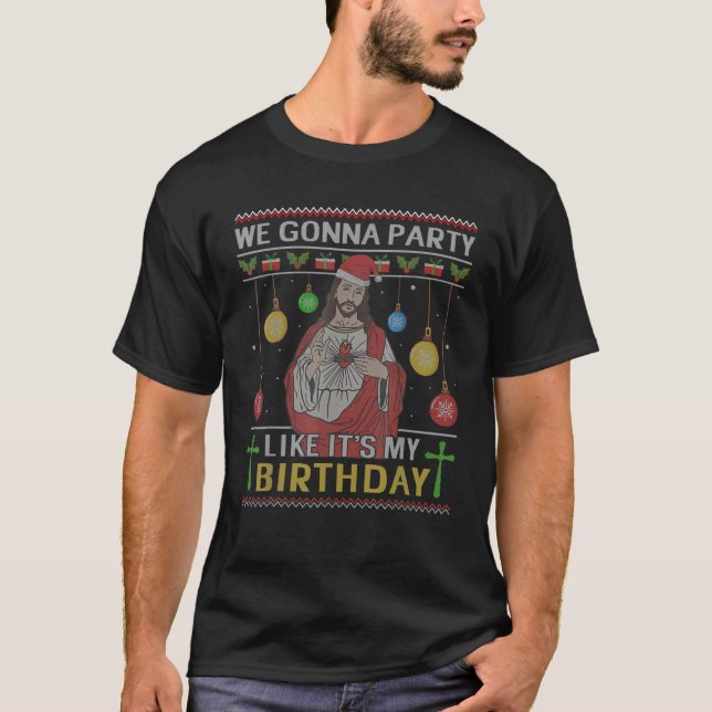 Camiseta Vamos a ser Fiestas como si fuera mi cumpleaños Je (Anverso)