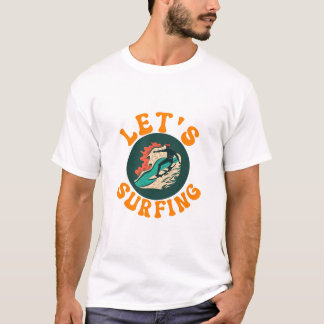 Camiseta Vamos a Surfing guy