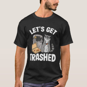 Camiseta Vamos a tirar la basura Basurero Basura Mapache 6