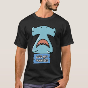 Camiseta Vamos a tomar tiburón martillo martillo