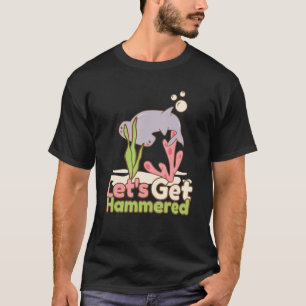 Camiseta Vamos a tomar tiburón martillo martillo 2