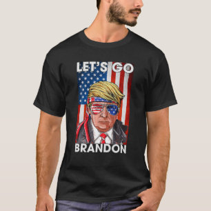 Camiseta Vamos a ver la bandera estadounidense conservadora