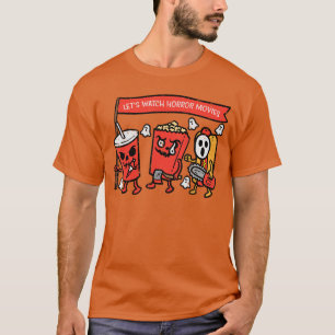 Camiseta Vamos a ver películas de terror divertidas de Hall