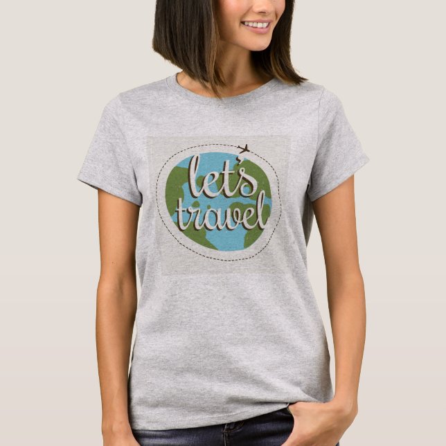 Camiseta Vamos a viajar (Anverso)